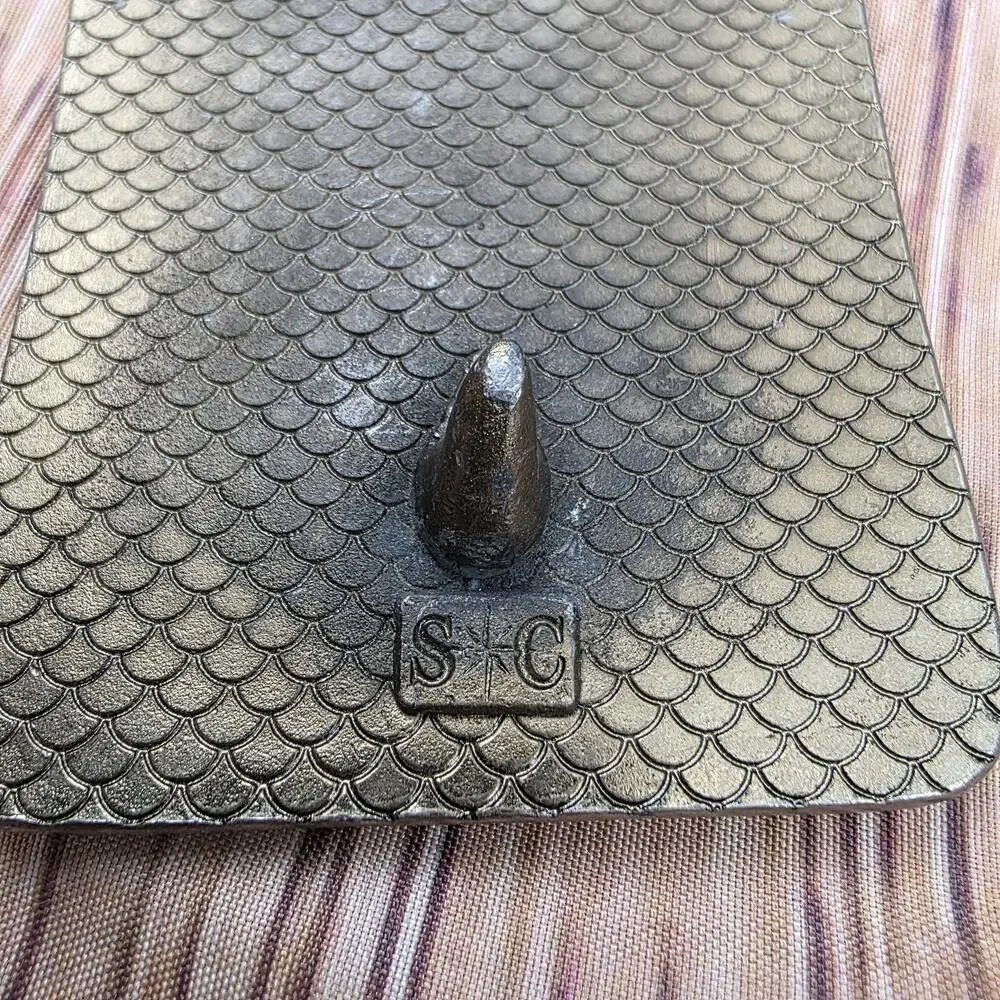 Vintage Classic In-Sink-Erator Belt Buckle SpecCast Rockford IL Metal Retro USA